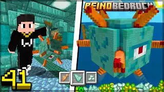 Farm de guardian minecraft bedrock 1.21+ REINO BEDROCK #41