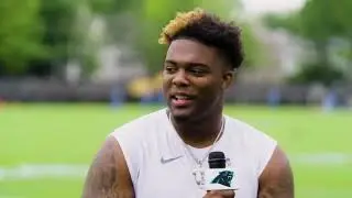 Rookie Minicamp Interview with Cam Jackson ｜ Carolina Panthers