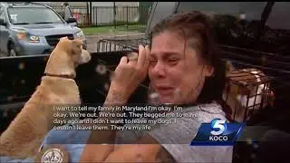 Dozens of rescue boats work to get Houston-area residents to safety