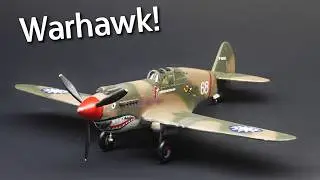 One Of The Worst P-40 Kits? Academy P-40B Warhawk In 1/72 Scale - Build & Review