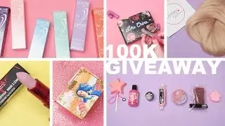 100K GIVEAWAY - Lime Crime VENUS Palette, MAC, Hair Extensions, LUSH + More!!!  | by tashaleelyn