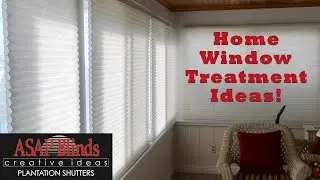 Motorized Honeycomb Shades in Sun Room - ASAP Blinds JOB OF THE WEEK 9/28/17