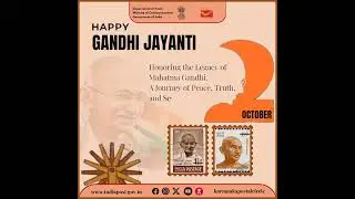 Karnataka Postal Circle pays tribute to Mahatma Gandhi