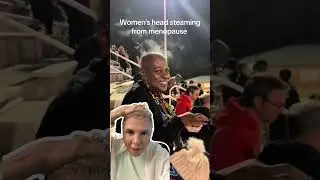 🔥 When the hot flashes hit like&hellip; 😳💨#menopause