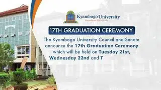 Kyambogo University Virtual Graduation 2021
