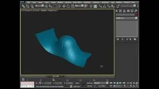 Tutorial 3dsMax -- Flex Modifier - Example 1: Cloth draping on a sphere
