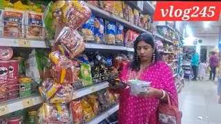 Beautiful vlogs🥰आज चली गई थी RELIANCE MART🏢😊कुछ GROCERYऔर कुछ MUNCHING ITEMकी SHOPPING🛍केलिए#vlog245