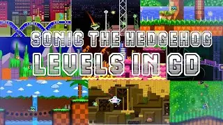 КАЖДЫЙ уровень Sonic The Hedgehog в Geometry Dash