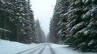 Дорога из Бишофсмайс к горнолыжным спускам Гайсскопф