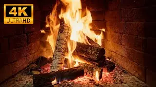 Alone with the Fire 🔥 | Soft Flames, Deep Calm in the Dark (2 Hours)