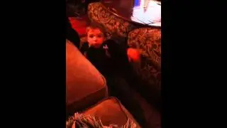 Our nephew nathan having a good time with uncle Jeff