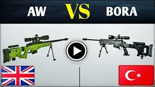 Turkish Bora (JNG-90) Sniper Rifle VS British Arctic Warfare Sniper Rifle