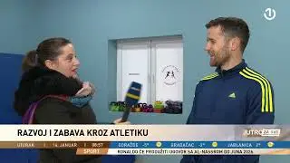 Armin Duznić gost u Jutru za sve   Popularizacija atletike