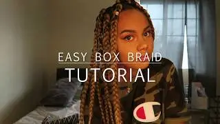 HOW TO: EASY DIY BLONDE BOX BRAIDS