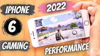 iPhone 6 gaming performance 2022 | iPhone 6 bgmi gameplay