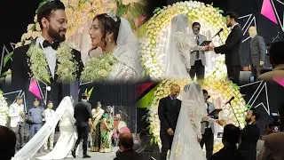 Jachin ❤️ Veronica wedding ceremony/Bride🤍Groom Entry WeddingDay#JustMarried#BrideAndGroom#LoveStory