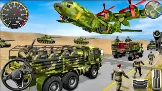 Army Truck Driving Cargo Games - US Offroad Army Truck Driving 3D 2025 - Andriod Gameplay