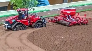 RC Tractor ACTION! Case, John Deere, Claas & Fendt at work!