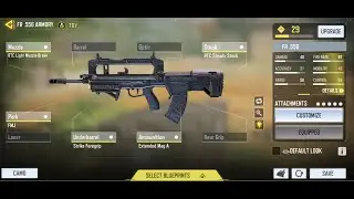 33kills New Assault rifle FR.556 COD-Mobile