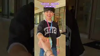 Nico and Zoey Meetup at Vidcon 💜 #shorts