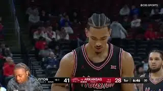 NAH ACUFF CARRYING | No. 8 Houston Cougars vs No. 14 Arkansas Razorbacks | Full Game Highlights
