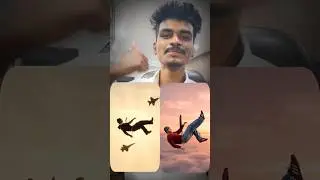 Instagram Tranding Man Flying For Sky Video Editing Shorts | Make Ai Videos Of Flying In The Sky