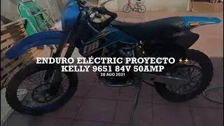 Enduro el&eacute;ctric proyecto E bike qs motor y kelly