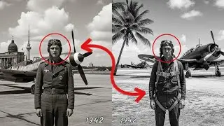 Era foto de 1942... Hasta ver: piloto Berlim e Pearl Harbor mesmo dia, 11.000km