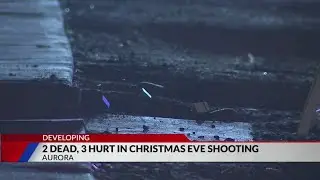 2 dead, 3 hurt in Christmas Eve shooting