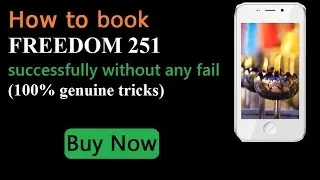 How To book Freedom 251 | Easy way to book Freedom 251