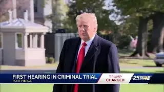 First hearing in Trump's classified documents case Tuesday in Fort Pierce