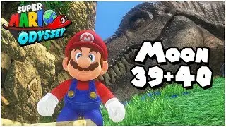 Cascade Kingdom Moon 39 & 40: Across the Gusty Bridges - Super Mario Odyssey