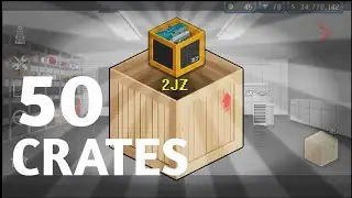 PIXEL CAR RACER 50 CRATES OPENING I GOT A 2JZ!!!