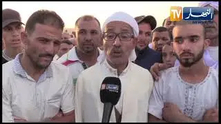 الجلفة: تشييع جثامين 7 افراد من عائلة واحدة ضحايا حادث مرور من دار الشيوخ في جو مهيب