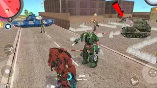Rope Hero: Vice Town - 6.1.6 New Update (Robot Ball Fight Protector Car Robot) - Android Gameplay HD