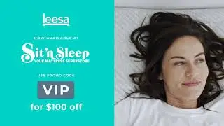 Leesa Mattresses Now Available at Sit 'n Sleep