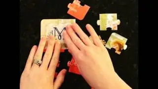 5x7 12 Piece Wedding Favor Puzzle by Brown Fox Creative