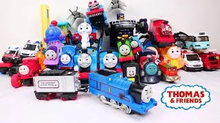 Merakit Mainan Kereta Api Thomas and Friends, Tayo Si Bus Kecil , Unboxing Mainan Kereta Api ASMR 45