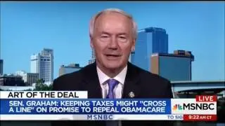 Gov. Asa Hutchinson appears on MSNBC with Peter Alexander