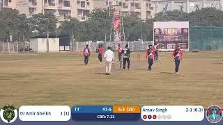 TMU AIRWAY AVENGERS vs TMU TOXINS live cricket match | TMPL 2025 - TMU Medical Premier League  live