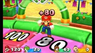 Mario Party: The Top 100 - Mario Party 10 Minigame - Soar to Score (Free-for-all)