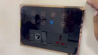 12module touch board .. customised&hellip; carolight. modular touch switch board