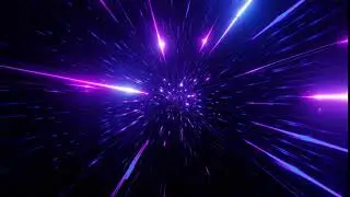 Fondo video Velocidad luz ne&oacute;n brillante HD