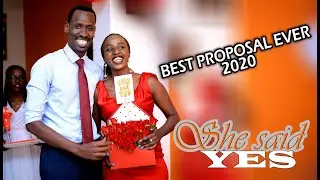 Best Proposal Ever Kansiime & Robert