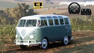 This 1962 Volkswagen Microbus Is a Delightful Hippie Flashback #forzanation
