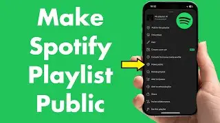 How To Make Spotify Playlist Public