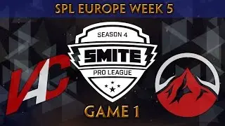 SMITE Pro League S4, весенний сплит, неделя 5 (EU) &mdash; Valance Squad против Elevate (игра 1)
