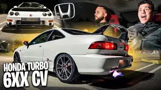 HONDA TURBO 6XX CV ! INTEGRA TYPE R MUITO BRAVO ! | AllSpeedDrive