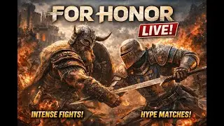 For Honor LIVE – Massive Dominion Teamfights & Non-Stop Action!