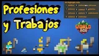 Profesiones y trabajos en WorldBox, todo lo que debes saber.